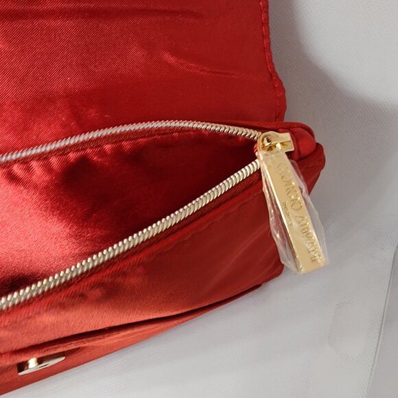 Georgio Armani Beauty Make-up Bag - Red - Picture 8 of 8